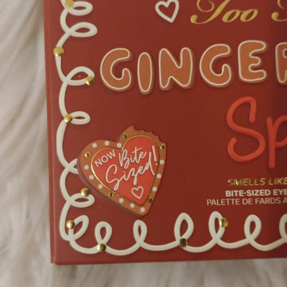 🎄FIRM! NWT TOO FACED GINGERBREAD SPICE BITE SIZE EYESHADOW PALETTE LIMITED EDIT